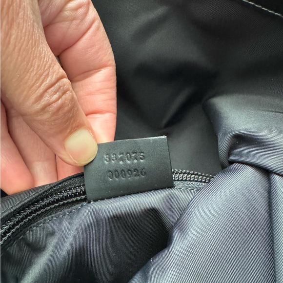 Gucci Techno Black Canvas Backpack - Picture 7 of 10